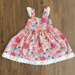 Cheeky Plum Purple Floral Dress